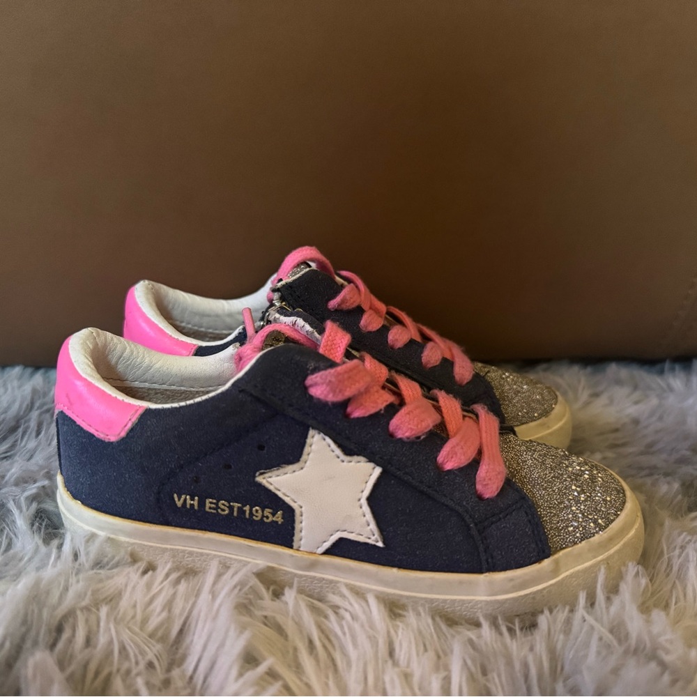 Vintage Havana KIDS VAIL - NAVY/ MATT SPARKLE size 10 - Picture 7 of 9
